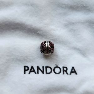 Pandora lady bug charm